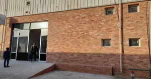 Brick Cladding at society motors